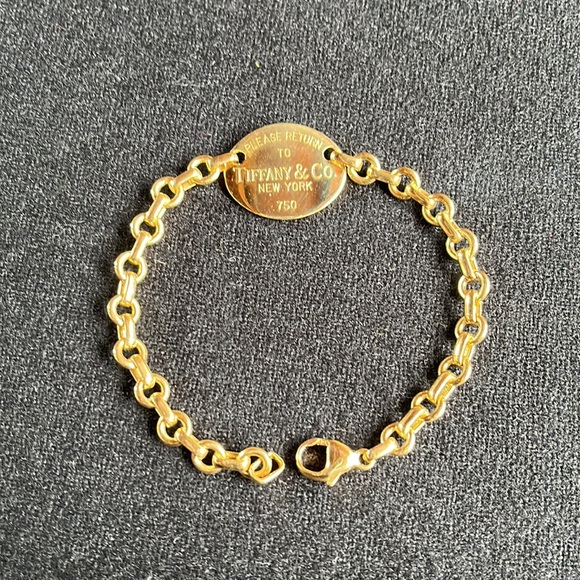Tiffany & Co 18k Gold bracelet. - Picture 6 of 6